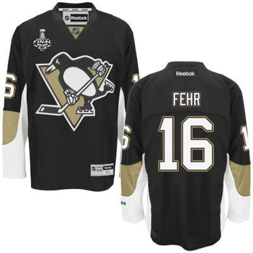 Eric Fehr Pittsburgh Penguins black jersey