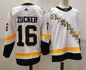 Jason Zucker Pittsburgh Penguins white jersey