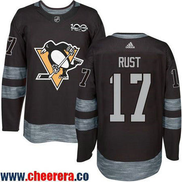 Bryan Rust Pittsburgh Penguins black jersey