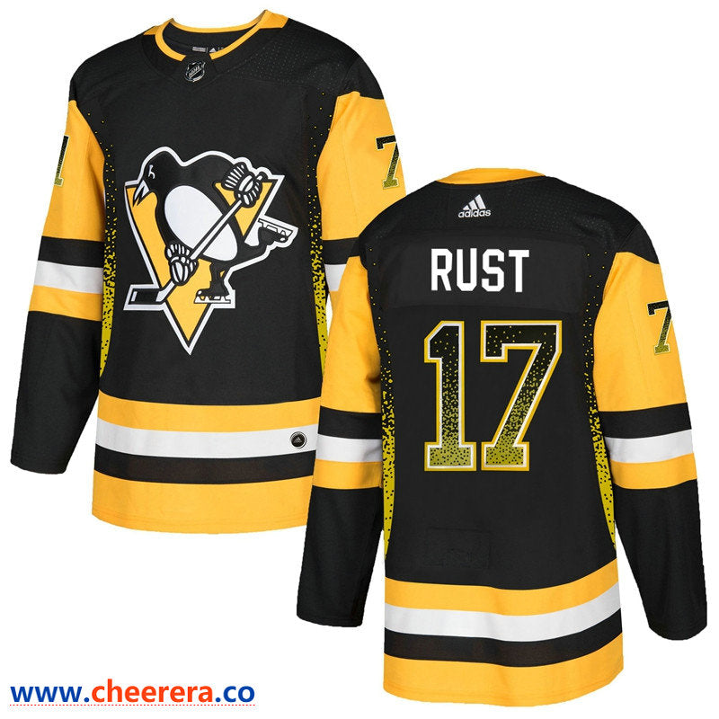 Bryan Rust Pittsburgh Penguins black Fashion jersey