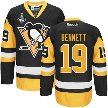 Beau Bennett Pittsburgh Penguins black Third jersey
