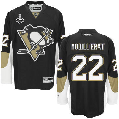 Kael Mouillierat Pittsburgh Penguins black jersey