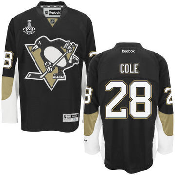 Ian Cole Pittsburgh Penguins black jersey