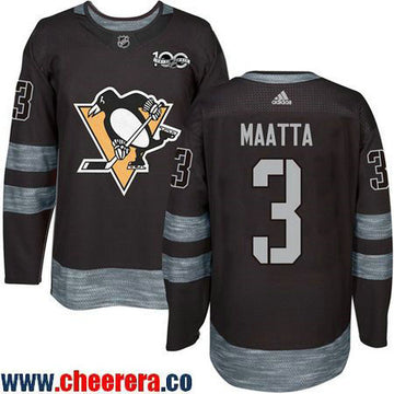 Olli Maatta Pittsburgh Penguins black jersey