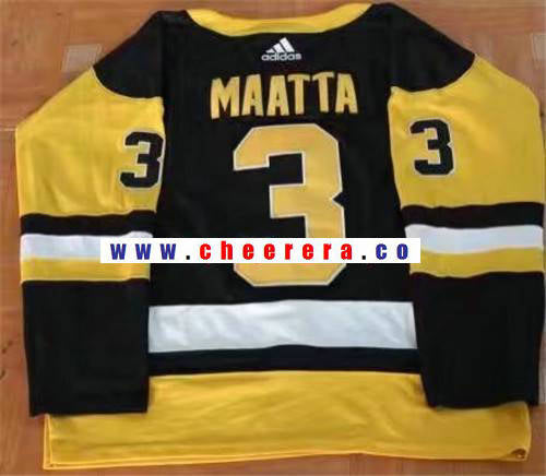Olli Maatta Pittsburgh Penguins black Home jersey