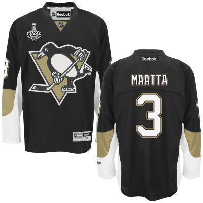 Olli Maatta Pittsburgh Penguins black jersey