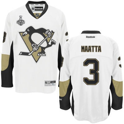 Olli Maatta Pittsburgh Penguins white Road jersey