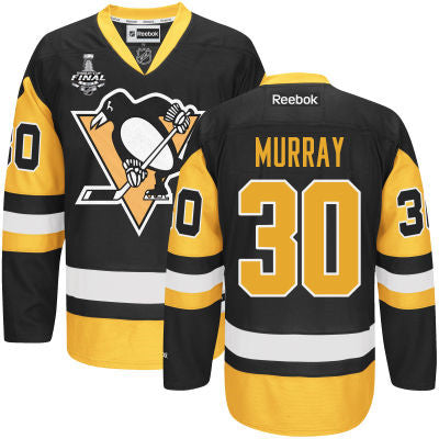 Matt Murray Pittsburgh Penguins black Third jersey