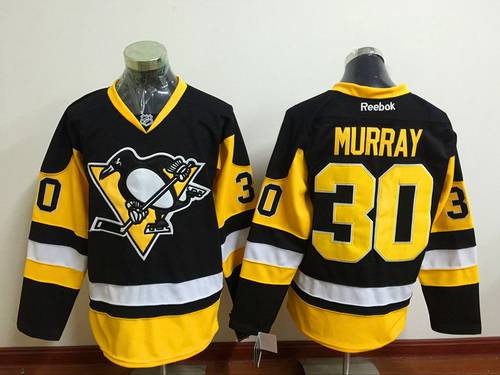 Matt Murray Pittsburgh Penguins black Third jersey