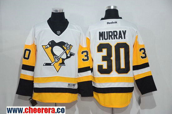 Matt Murray Pittsburgh Penguins white Home jersey