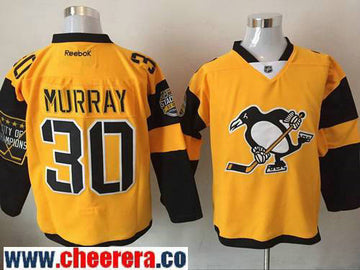Matt Murray Pittsburgh Penguins yellow Stadium Series jersey