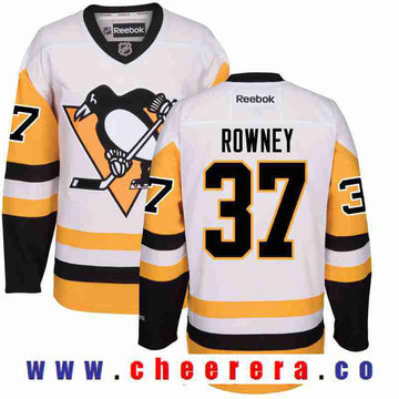 Carter Rowney Pittsburgh Penguins white Third jersey