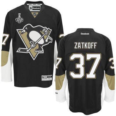 Jeff Zatkoff Pittsburgh Penguins black jersey