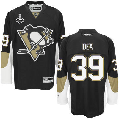 Jean-Sebastien Dea Pittsburgh Penguins black jersey