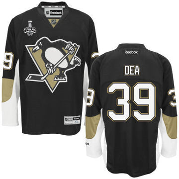 Jean-Sebastien Dea Pittsburgh Penguins black jersey