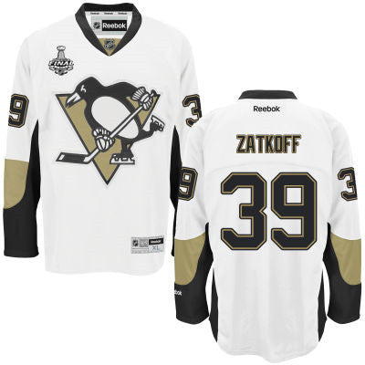 Jean-Sebastien Dea Pittsburgh Penguins white Road jersey
