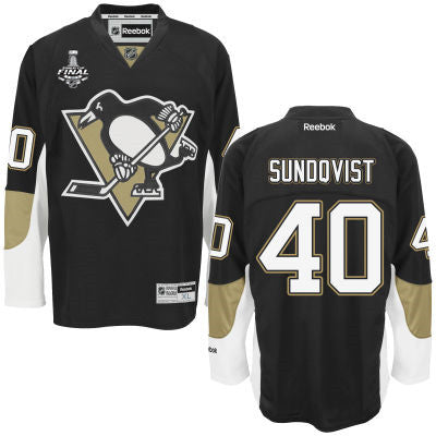 Jean-Sebastien Dea Pittsburgh Penguins black jersey