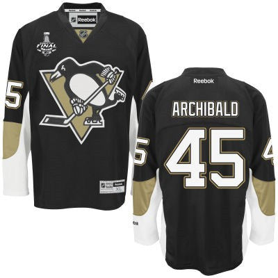 Josh Archibald Pittsburgh Penguins black jersey