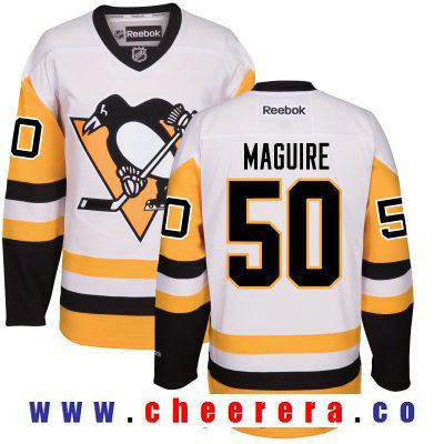 Sean Maguire Pittsburgh Penguins white Third jersey