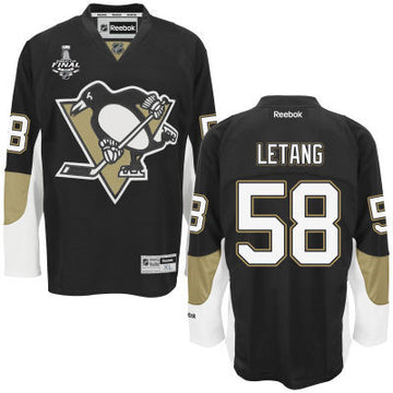 Kris Letang Pittsburgh Penguins black jersey