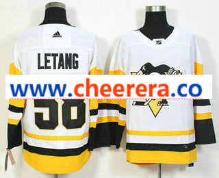 Kris Letang Pittsburgh Penguins white jersey