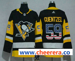 Jake Guentzel Pittsburgh Penguins black jersey
