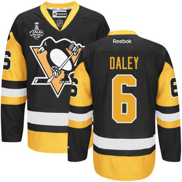 Trevor Daley Pittsburgh Penguins black Third jersey