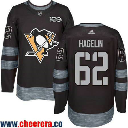 Carl Hagelin Pittsburgh Penguins black jersey