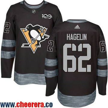 Carl Hagelin Pittsburgh Penguins black jersey