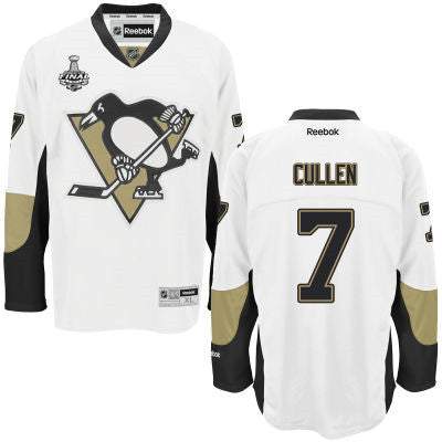 Matt Cullen Pittsburgh Penguins white Road jersey