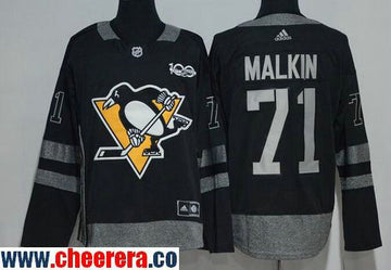 Evgeni Malkin Pittsburgh Penguins black jersey