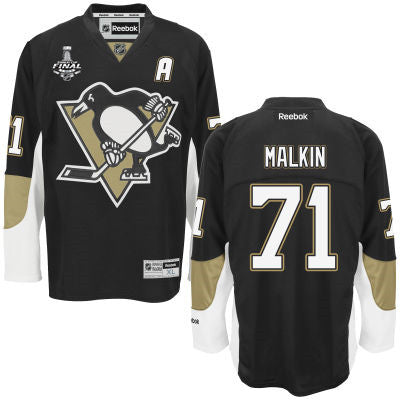 Evgeni Malkin Pittsburgh Penguins black jersey