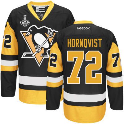 Patric Hornqvist Pittsburgh Penguins black Third jersey