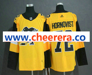 Patric Hornqvist Pittsburgh Penguins yellow Alternate jersey