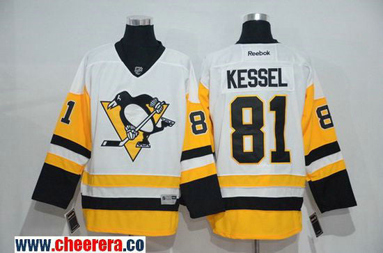Phil Kessel Pittsburgh Penguins white Home jersey