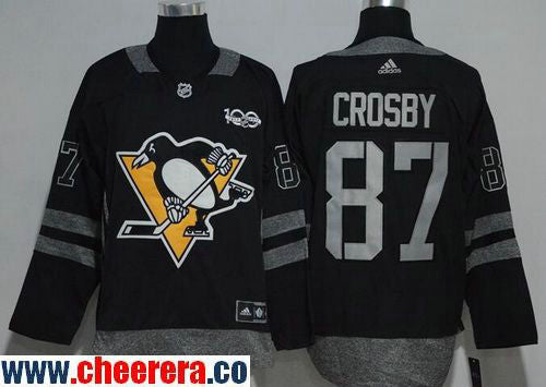 Sidney Crosby Pittsburgh Penguins black jersey