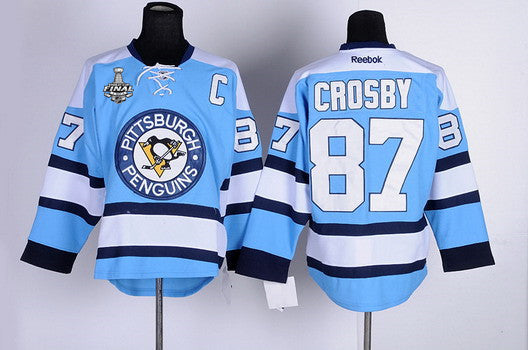 Sidney Crosby Pittsburgh Penguins blue jersey