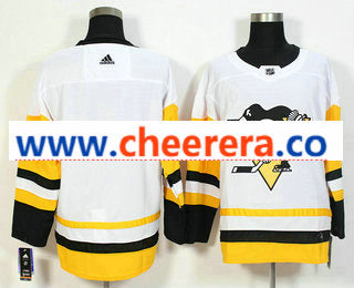 Custom Pittsburgh Penguins white jersey