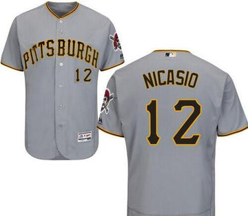 Juan Nicasio Pittsburgh Pirates gray Road jersey