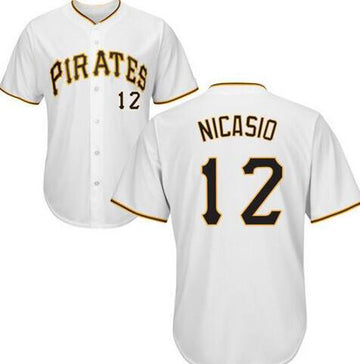 Juan Nicasio Pittsburgh Pirates white Home jersey