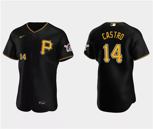 Rodolfo Castro Pittsburgh Pirates black jersey