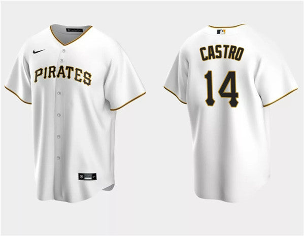 Rodolfo Castro Pittsburgh Pirates white jersey