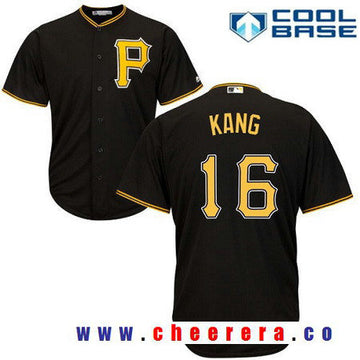 Jung-ho Kang Pittsburgh Pirates black Alternate jersey