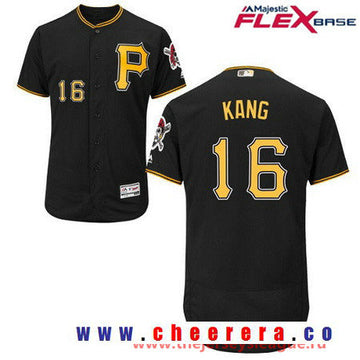 Jung-ho Kang Pittsburgh Pirates black Alternate jersey