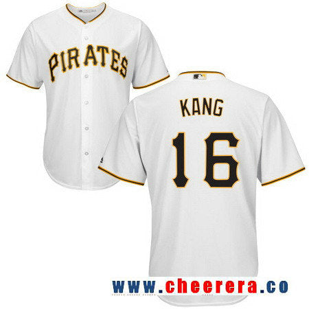 Jung-ho Kang Pittsburgh Pirates white Home jersey