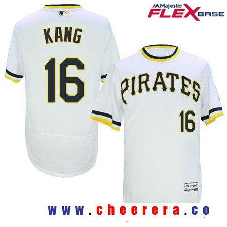 Jung-ho Kang Pittsburgh Pirates white jersey