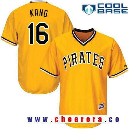 Jung-ho Kang Pittsburgh Pirates yellow jersey