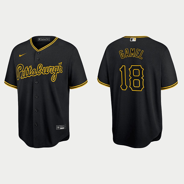 Ben Gamel Pittsburgh Pirates black jersey