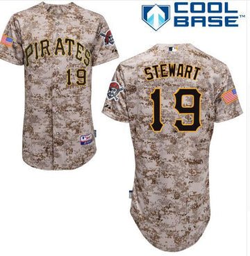 Chris Stewart Pittsburgh Pirates camo Camo jersey