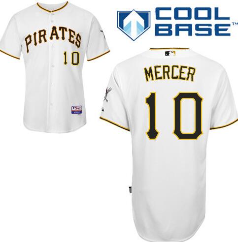 Chris Stewart Pittsburgh Pirates white jersey